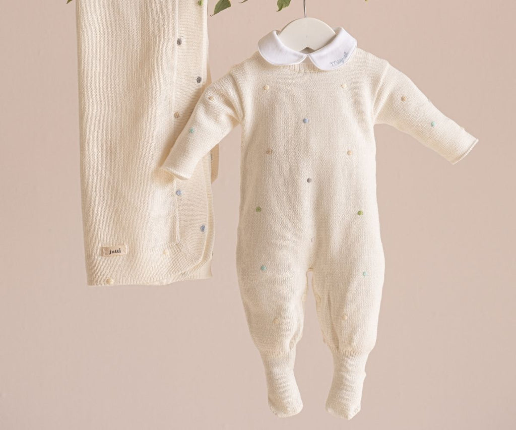 Pipoca Azul Céu Newborn Set